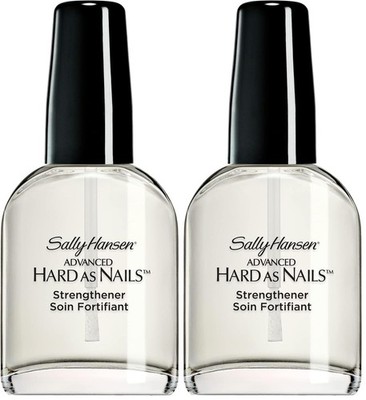 Sally Hansen Advanced Hard as Nails Nail Polish, Clear, 0.45 Fluid Ounce | Pack