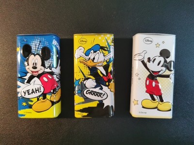 Vintage Disney Mickey Mouse Choco Crunch Blechdose Sammeldose | 4 x 2 x 8 cm