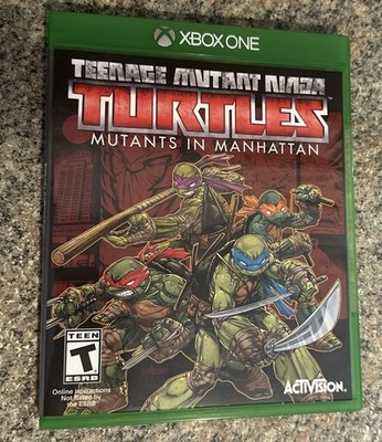Teenage Mutant Ninja Turtles: Mutants in Manhattan (Microsoft Xbox One, 2016)