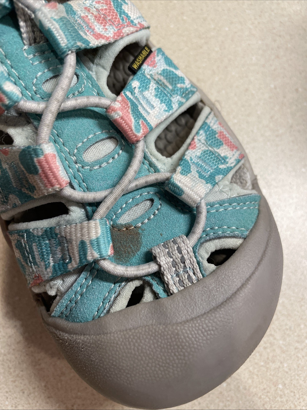 Sandali KEEN bambina taglia 2 scarpe impermeabili stampa H2 Newport