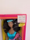 Vintage 1983 Barbie Great Shape Doll African American With Workout Bag Mattel