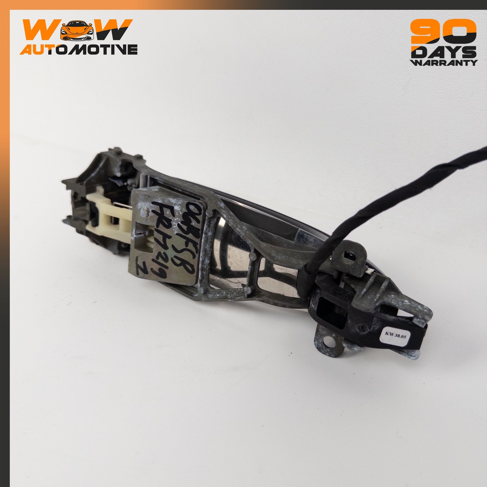 04-13 BENTLEY CONTINENTAL FLYING SPUR GT FRONT RIGHT DOOR HANDLE ASSEMBLY OEM