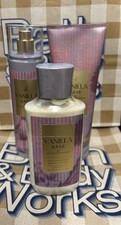 Bath and Body Works Vanilla Ease Fragrance Mist, Body Cream  Lotion Set