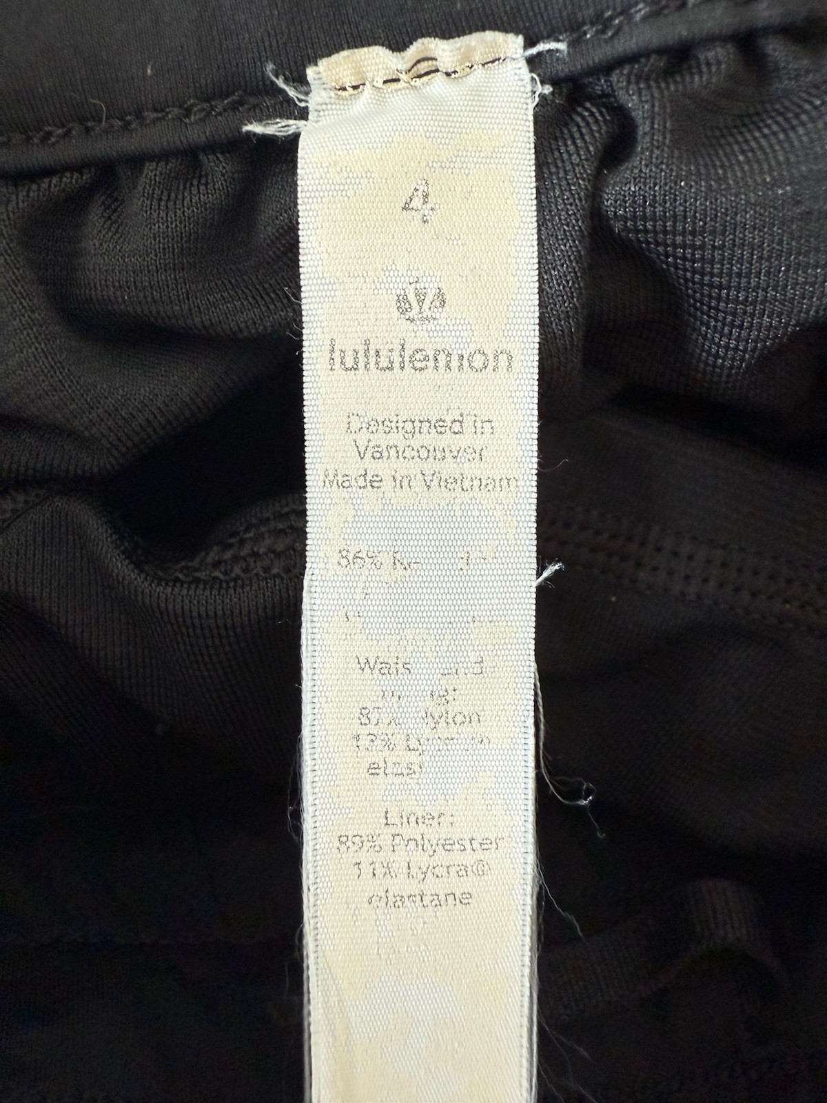 LULULEMON POLYESTER ELASTANE ELASTIC WAIST ZIP PO… - image 6