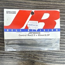 JR Control Rod Black 2.3 x 85mm S CP JRP98005...
