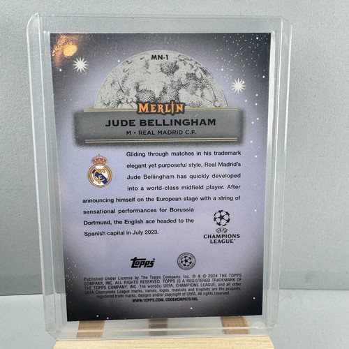 2023-24 Topps Merlin Mystic Nights - Jude Bellingham - Real Madrid - Picture 2 of 2