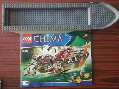 Lego Legends Of Chima Cragger's Command Ship Set 70006 No Box | eBay