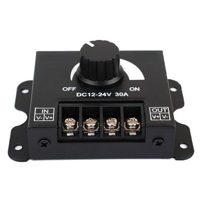 Voltage Controller Device with Adjustable Settings for Monochrome LEDs