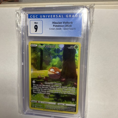 Hisuian Voltorb graded CGC 9 for sale on eBay