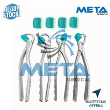 Dental Extraction Physics Forceps Standard Series Set of 4 Pcs