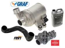 Electric Water Pump Thermostat Hose Coolant OES for BMW X5 X6 sDrive35 xDrive35i