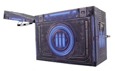 Caja de almacenamiento de municiones de hojalata Gears of War | Caja de munición de 5 engranajes de colección con cierre