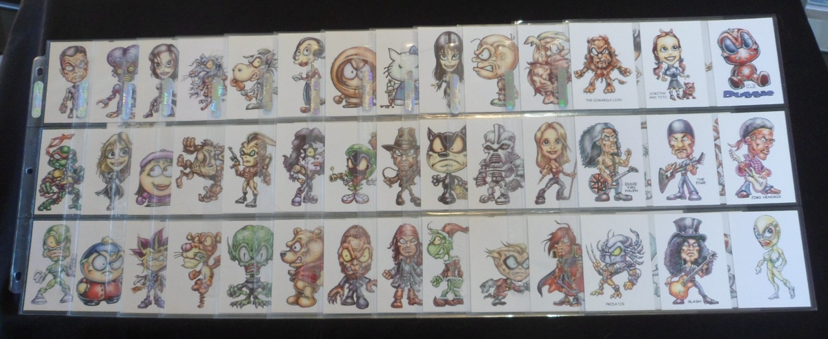 B) 90's RAK Graphics LOT OF 108 Art Trading Cards HARRY POTTER