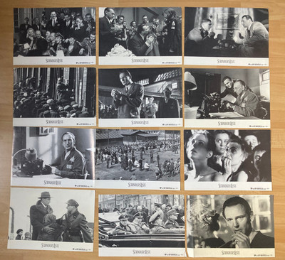 Aushangfotos * 12 AHF - komplett * Schindlers Liste * 1994 * Liam Neeson