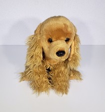 2012 Toys R Us Cocker Spaniel Puppy Dog Realistic Plush Stuffed Animal Toy 12"