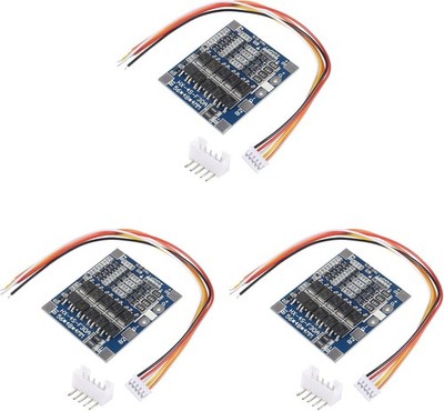 3PCS 4S 30A 12.8V BMS PCB 18650 Battery Protection Board LiFePo4 Life BMS... 