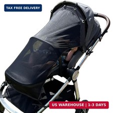 Stroller Sun Shade - Universal UV Protection Cover for Strollers Sunshade with S