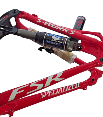 Rare S~WORKS Specialized M5 FSR World Champion MTD Bike Frame XL