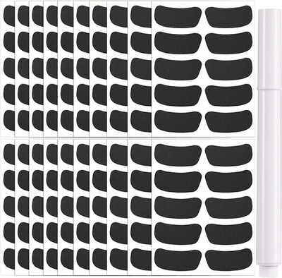 200 Pairs Sports Eye Black Stickers for Kids,Eye Strips Sports Eye Stickers Brea
