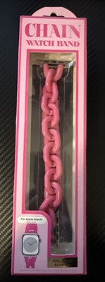 Prime Connect PINK Chain Bracelet Apple Watch Band Series 1-6/SE 42/44/45/49mm