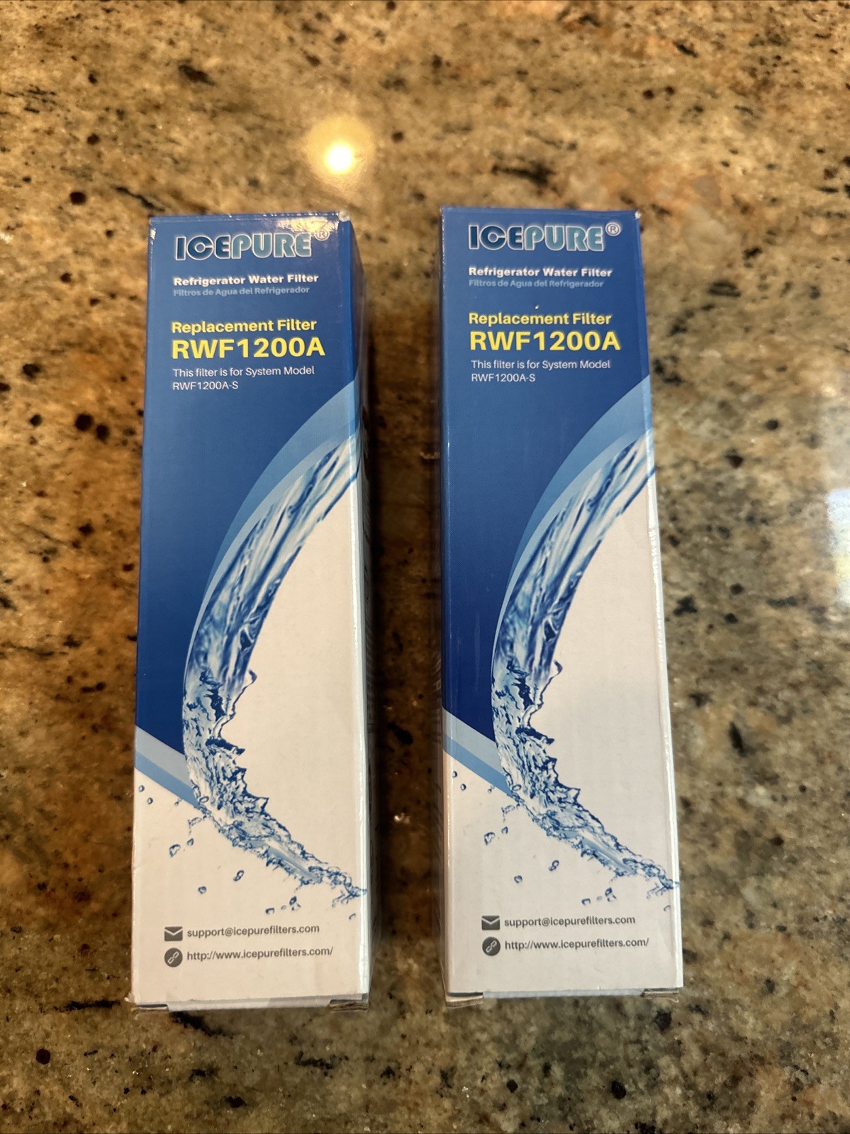 PUREPLUS Replacement Water Filters RWF1200A * LOT OF 2