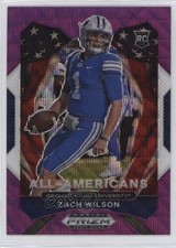 2021 Panini Prizm Draft Picks All-American Purple Wave Zach Wilson #182 0dz7