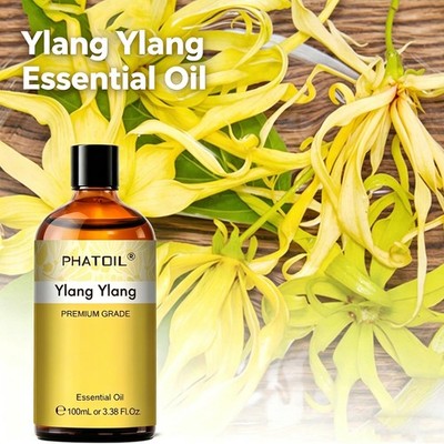 100ml Ylang Ylang ätherisches Öl Natur Aromatherapie für Diffuser,Massage,DIY