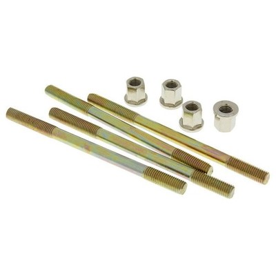 Gewinde Zylinder Stehbolzen Set M7 Naraku inkl. Muttern 110mm - 4 Stück für Yama