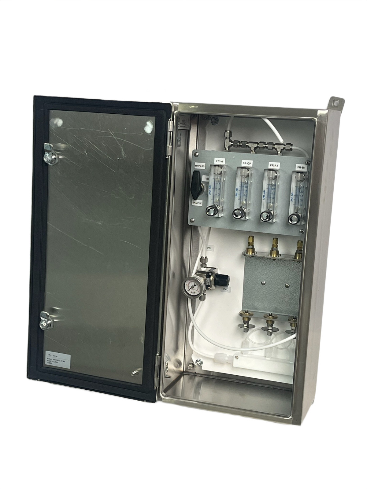 Envea DAAMS 3-Tube Gas Sampling System | SMC Regulator & Dwyer Gauge | NSNP