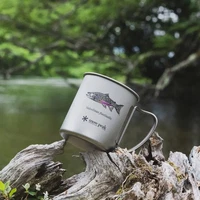 Snow Peak Titanium Mug Single 300 “Rainbow Trout” Store-Exclusive Design
