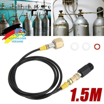 1.5m Sodastream Soda Maker Club Externer Schlauch Adapter-Kit für W21.8 CO2