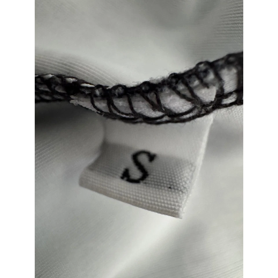 Destira Gymnastics Leotard Black Gymnast Words Sleeveless Girls Size S - Image 4 of 4