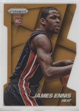 2014-15 Panini Prizm Orange Die-Cut Prizm 133/139 James Ennis #274 7fb
