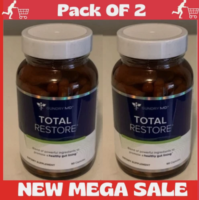 #ad 2PACK Total Restore Gut Health Supplement Supports Digestive ComfortEnergy 90 $33.00