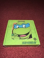 Teenage Mutant Ninja Turtles Glass Coaster Set-BRAND NEW  FACTORY SEALED RARE 