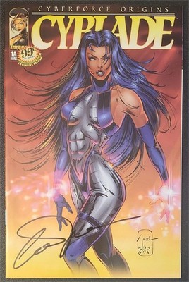 1996 Cyberforce Origins: Cyblade 1A American Ent Variant Billy Tucci Auto 1 of 1