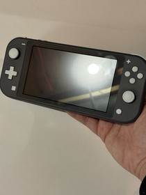 Nintendo Switch Lite 32GB Handheld System - Gray + Charger And Game!