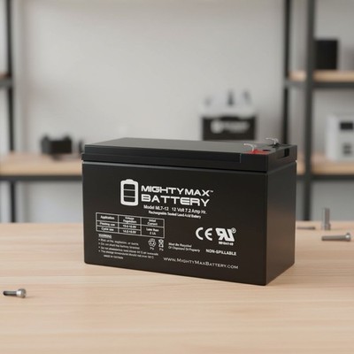 Reliable 12V 7.2Ah SLA Rechargeable Battery for Power Tools - Compact & Durable