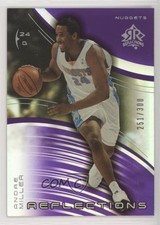 2003 Upper Deck Triple Dimensions Reflections Amethyst 251/300 Andre Miller 07mp