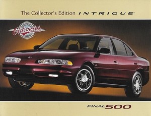 2002 OLDSMOBILE INTRIGUE COLLECTORS FINAL 500 sales brochure sheet Olds 02 US