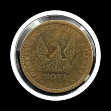 HT-66 1837 Hard Times Token - May Tenth - Shin Plasters (57849)