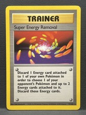 Super Energy Removal 79/102 Base Set Unlimited Rare Light Play LP on eBay