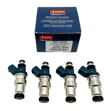 4Pcs DENSO Fuel injectors For Toyota Tacoma 2.4L 1995-2000 I4 23250-75040 NEW
