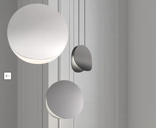 Sonneman 1768.25 Malibu Discs 18" LED Pendant - Satin Black - Picture 2 of 3