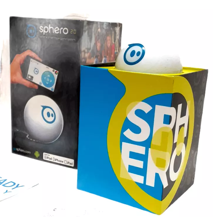 Authentic Sphero 2.0 App-Enabled Robotic Ball Model S003US for