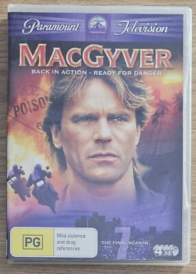 MacGyver: The Final Season Seven • DVD • Region • PAL • FREE