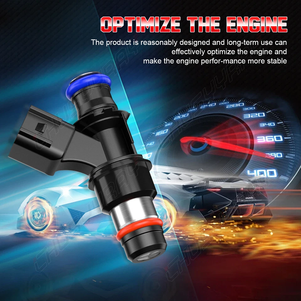 Novos injetores de combustível x8 para 2007-2010 Chevrolet Silverado 2500 3500 HD 6.0L - Imagem 4 de 4