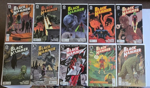 Black Hammer (2016) #1-10 Dean Ormston, Jeff Lemire