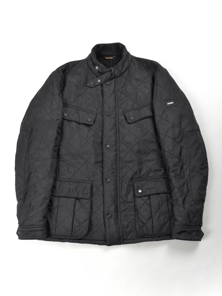 Barbour international ariel best sale polarquilt jacket black
