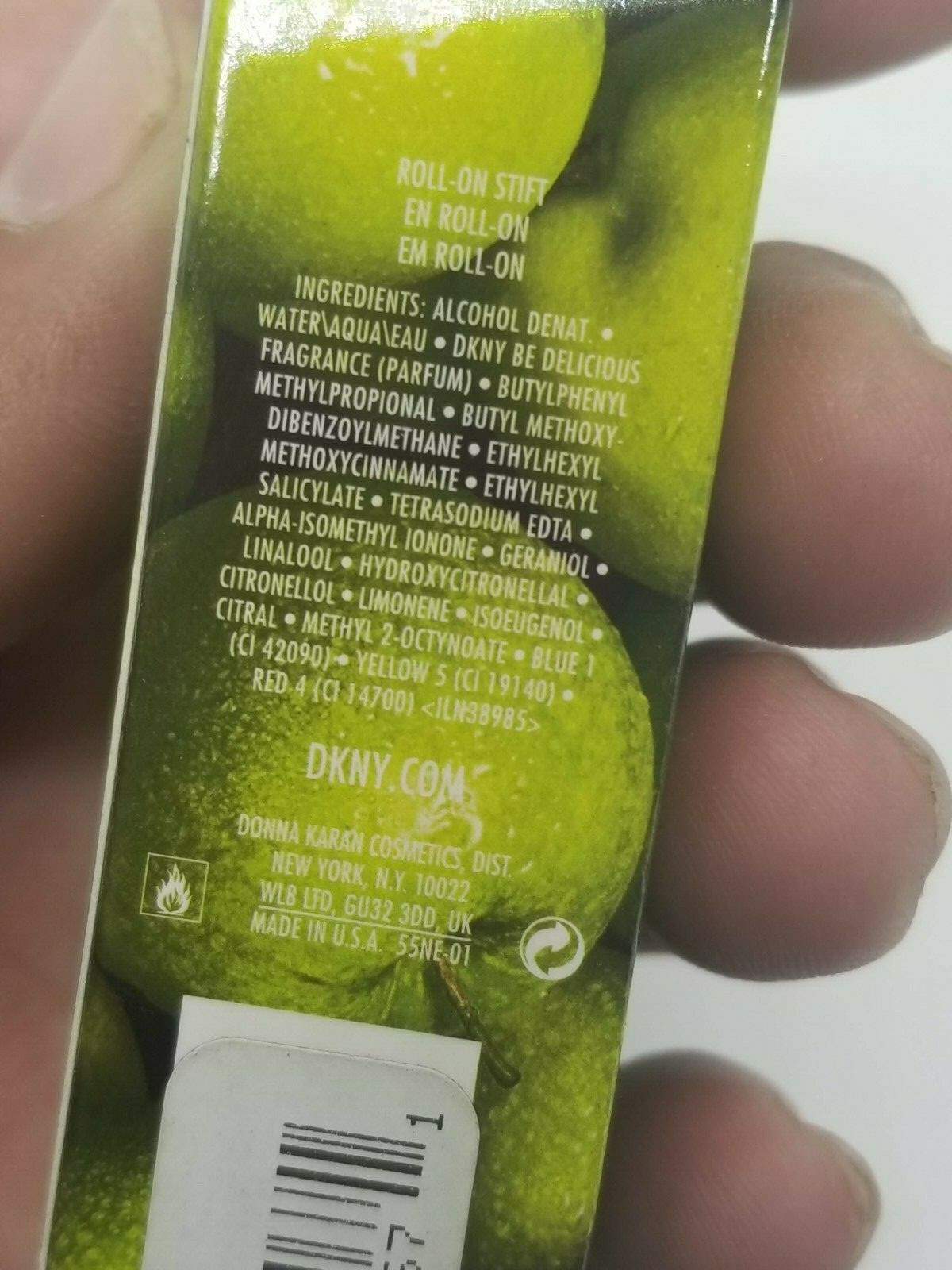 dkny be delicious rollerball set